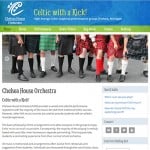 Chelsea House Orchestra website and marketing collateral