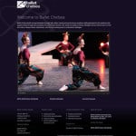 Ballet Chelsea website, digital marketing and social media