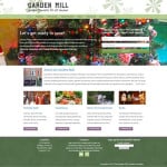 Garden Mill website and logo design